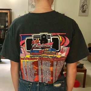 Tops - Budweiser Racing Crop Top Tops - Budweiser Racing Crop Top